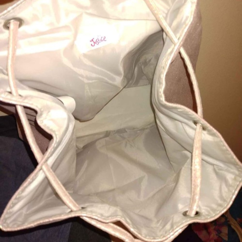 Justice brand backpack